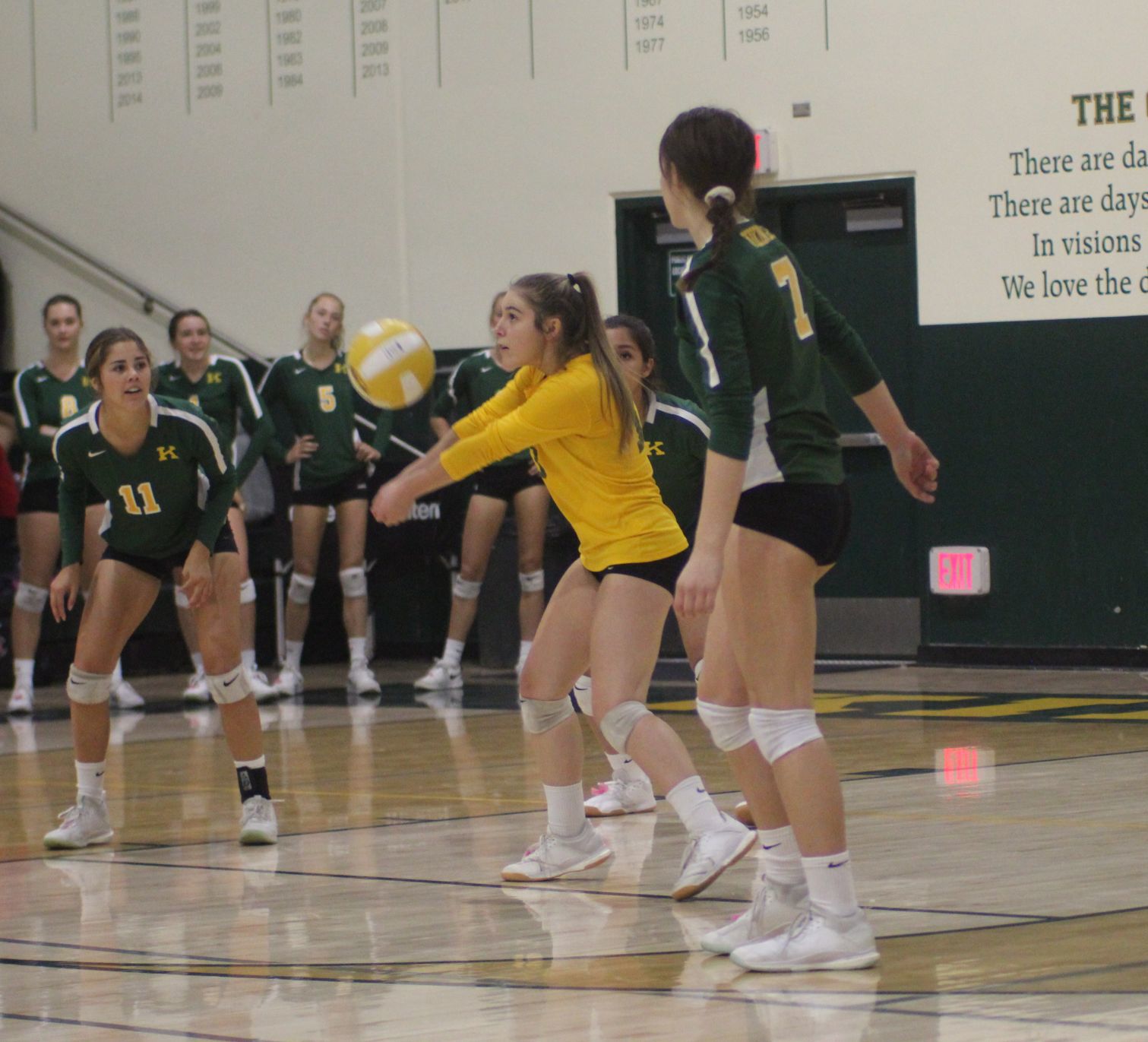 Vikings sweep the Bears on senior night